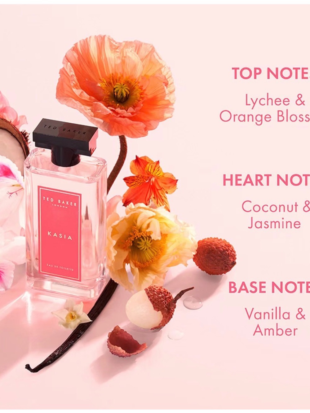 Ted Baker Miniature Fragrance Set - Bright Pink & Coral - Picture 2 of 6